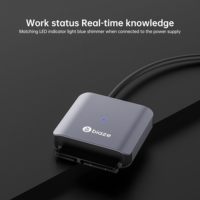 Câble adaptateur USB 3.0 SATA Biaze 5 Gbps UASP pour SSD 2,5 pouces, HDD 3,5 pouces, lecteurs DVD/CD, gaine PVC, compatible Plug & Play Mac, en cuivre pur