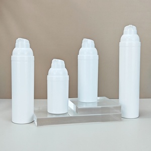 New Luxury Skin Beauty Empty Airless <b>Pump</b> <b>Bottle</b> 30ml 50ml 100ml White Cosmetic Serum Lotion Face Mask Packaging <b>Bottle</b> - Product Image 2
