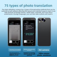 Traducteur intelligent Android russe Z6 avec IA, traduction simultanée en temps réel par caméra, 139 langues, appareil vocal portable