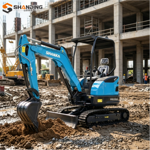 LIVRAISON GRATUITE Mini-excavatrice 2,5 tonnes 3,5 T EURO 5 Moteur EPA Kubota Micro-excavatrice sur chenilles pour ferme 1 tonne 2 tonnes Petites excavatrices pelle - Product Image 3
