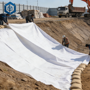 Tissu filtrant géotextile en PP Bidim NT2500 non tissé pour drainage routier en Tanzanie - Product Image 1