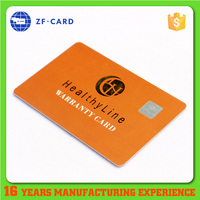Muestras gratis plástico impreso 2K MIFARE(R) DESFire(R) Ev1 chip holograma pegatina tarjetas inteligentes