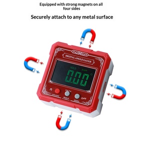Industrial-grade Chinese-style Dual-laser Digital Display Inclinometer Level Angle Measuring Instrument <b>Strong</b> <b>Magnet</b> High - Product Image 5