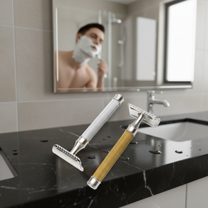 Maquinilla de afeitar recta de acero inoxidable, profesional, <span class=keywords><strong>para</strong></span> barbería - Product Image 4