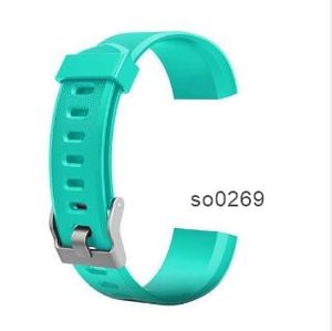 Gran oferta <span class=keywords><strong>ID115</strong></span> Plus pulsera inteligente transpirable suave deporte silicona correa de reloj banda reemplazo <span class=keywords><strong>HR</strong></span> reloj inteligente - Product Image 4
