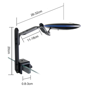 ไฟ LED สำหรับตู้ปลาทะเล ZETLIGHT UFO A8 WiFi แบบตั้งโปรแกรมได้ 90W สเปกตรัมเต็มรูปแบบ สำหรับการเจริญเติบโตของปะการังในทะเล - Product Image 2