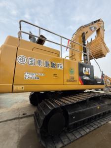 Excavadora de cadenas usada de alta calidad 95% nueva, de Japón, para 349D2L 330D 345GC, 45 toneladas, con motor, bomba y EPA CE - Product Image 4