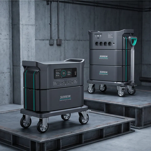 Portable Power Station 3000W 3600W 4000W 5KW All-in-One 3kw Lithium Battery <b>Solar</b> <b>Generator</b> H1003 Portable Power Station H1003 P - Product Image 1