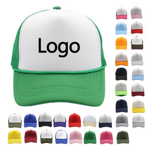 Gorra Trucker Personalizada con Logotipo, Espuma de Poliéster en la Parte Delantera, Malla en la Parte Trasera, con Correa Ajustable y Cuerda Trenzada Pequeñ<span class=keywords><strong>a</strong></span> - Product Image 1