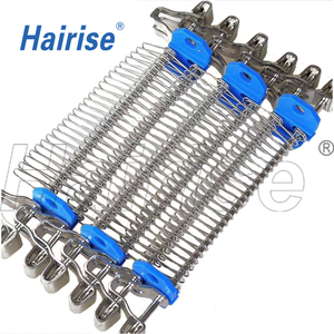 공항 컨베이어 벨트 롤러 Hairise 스테인레스 스틸 체인 구동 메쉬 벨트 - Product Image 5