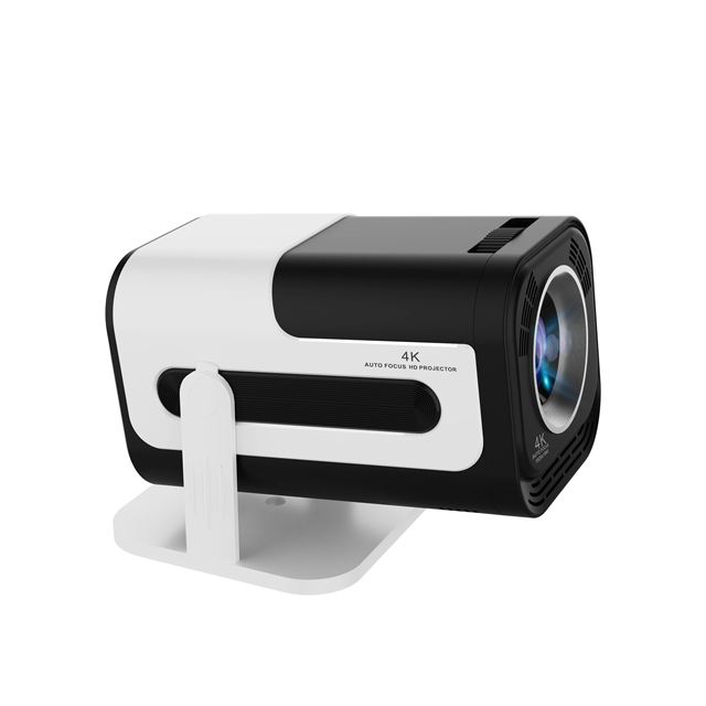 JY320 Mini Portable Smart Projector with 4K Android 13.0 3D Features LCD Home Video 200ANSI Outdoor Projector VS HY300