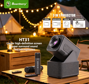 Mini Proyector Portátil HT31 LCD 720P Android 13 120 Lúmenes, Proyector de Video para Pared, Hogar, Dormitorio, Cine para Estudiantes - Product Image 1
