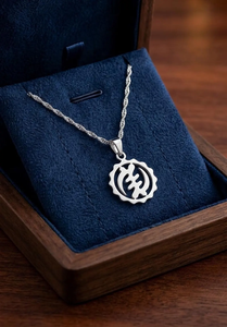 Collier pendentif personnalisé Nyame <span class=keywords><strong>Ye</strong></span> Ohene Adinkra, plaqué or 18 carats, acier inoxydable, bijoux symboles africains unisexe, résistant à l'eau - Product Image 3