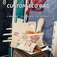 Sac extra large en toile de coton et lin bio, réutilisable, écologique, avec motif de lettres imprimé sur mesure LEMEI
