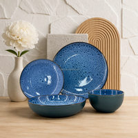 Services de vaisselle en porcelaine céramique avec logo personnalisé, adaptés au lave-vaisselle