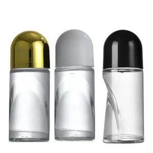 Botella de Vidrio de Lujo de 50 ml con Rodillo, Forma Nueva, Cilindro de Boca Ancha para Aceite de Aromaterapia, Crema para Ojos, Almacenamiento de Cosméticos - Product Image 5