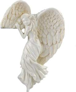 <b>Angel</b> Decor Statues <b>Ornaments</b> Distressed <b>Angel</b> Sculpture - Product Image 1