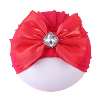 Conjunto de Gorro de Encaje con Lazo de Diamantes para Bebé Recién Nacido, Calcetines Transpirables de Punto Doble, Gorro de Cartón para Bebé