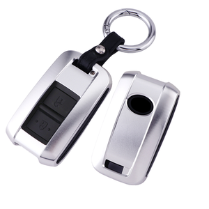 Hợp kim nhôm trường hợp chìa khóa xe với thiết kế 4 nút nhựa bảo vệ vỏ vỏ cho TOYOTA lc70 loạt HINO ISUZU - Product Image 1