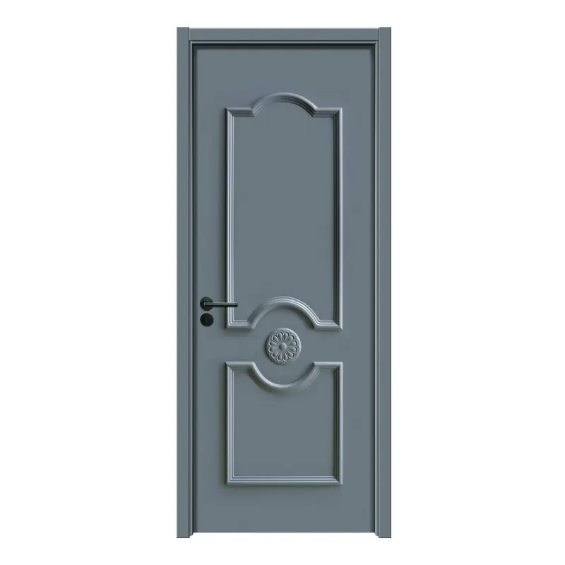 High Quality Wpc Doors Waterproof Wpc Hollow Composite Door Wpc Door Frame