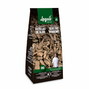 Copeaux de bois d'olivier LEGUA pour fumer et barbecue, copeaux de bois naturels d'Espagne, paquet en vrac - Product Image 2