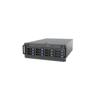 Server 4U Tower 4-GPU Mendukung Prosesor Intel Xeon Generasi ke-4/ke-5, 16 Slot Memori DDR5, 12 Bay Drive 3,5 inci, 7 PCIe