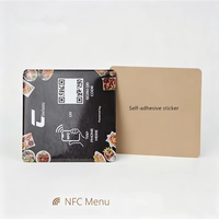 Etiqueta Mini RFID ISO de 13.56MHz con NFC y Resina Epoxi Impermeable, Etiqueta Inteligente para Menús, para Pedidos de Comida en Hoteles, Pagos y Uso como Tarjeta de Membresía
