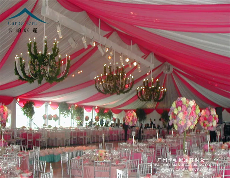 wedding hall 800 people insulated outdoor wedding decoration tent