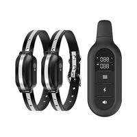 Collar de Adiestramiento para Múltiples Perros, Resistente al Agua IP67, Recargable, Material ABS, Diseño Moderno, Control Remoto, Dispositivo de Adiestramiento para Detener Ladridos