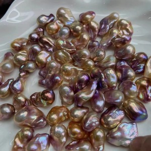 Bola de fuego Irregular de Color de gran tamaño, 8-18mm, agua dulce barroca nucleada, Perla suelta Natural de agua dulce auténtica - Product Image 3