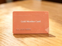 Carte de membre personnalisée en PVC 13,56 MHz avec numéro en relief, texte estampé à chaud, carte de fidélité VIP pour hôtel, spa, commerce de détail