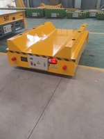 Nouvelle chariot de transfert à plateau plat électrique à batterie Okoda de 50 tonnes, télécommande, 48V DC, construction, garantie 1 an