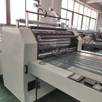 Machine de stratification à chaud de film pré-enduit semi-automatique pour les produits chimiques alimentaires de papier nouvel état utilisé mécaniquement des cartons en feuille