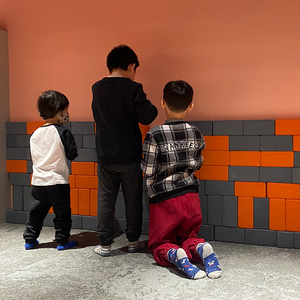 Sáng tạo sân chơi trong nhà cho trẻ em bọt xây dựng gạch & khối cho nhà trường hoặc trung tâm mua sắm sử dụng - Product Image 2