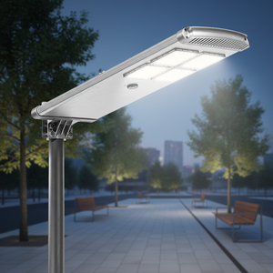 Farolas Solares LED de Aluminio de 12V CC, Súper Brillantes, Blanco Frío, para Estacionamientos - Product Image 1