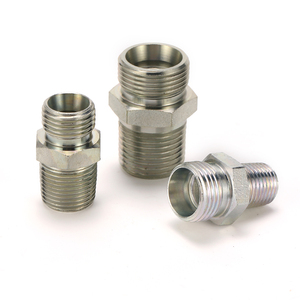 Adaptador de manguera métrica macho a macho Tybe tubo <span class=keywords><strong>racor</strong></span> recto para 1CN 1DN hidráulica - Product Image 2
