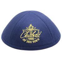 Sombreros Étnicos Kippah, Gorro Judío Personalizado con Bordado, Regalo de Boda Judío, Yamulka Étnica con Logotipo para el Judaísmo, Kipot