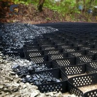 Geocelda Georoad TGLG de HDPE con 5 Años de Garantía, Ecológica para la Estabilización de Arena en el Desierto en el Medio Oriente