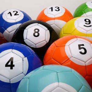 ActEarlier Set da 16 Pezzi Misura 4, <span class=keywords><strong>Gioco</strong></span> da Tavolo di <span class=keywords><strong>Calcio</strong></span>, Snook Ball, Snooker, <span class=keywords><strong>Gioco</strong></span> di <span class=keywords><strong>Calcio</strong></span> da Strada, Grande Palla da Biliardo - Product Image 2