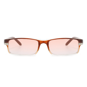 نظارات قراءة مرنة XB1020 بإطار مربع وعدسات ملونة لتصحيح قصر النظر للنساء - Product Image 6