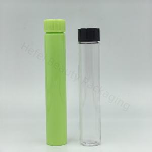 28mm Dia X125mm Plastic Pre Child Proof Screw Transparent PET <strong>Tubes</strong> Smoking Accessory Roll Paper Cigarettes <strong>Tubes</strong> - Product Image 6