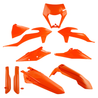 Pour KTM 2019 - 2022 SX SX-F XC XC-F 125 150 250 300 350 450 Moto Plastique Plaque d'immatriculation Garde-boue Latéral Kits de carénage Couvercle de fourche