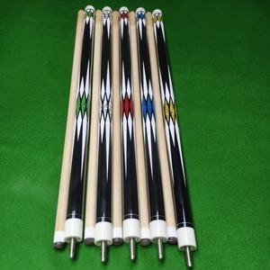 Taco de billar americano de 9 bolas, punta grande de 13 mm, cuerpo de arce, mango de ébano, taco de billar y snooker de alta calidad - Product Image 3