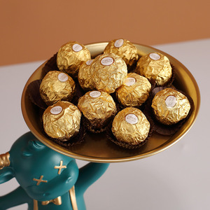 ถาดตกแต่งรูปวัวสุดสร้างสรรค์ สำหรับเก็บเครื่องสำอาง ของตกแต่งบ้าน ดีไซน์ร่วมสมัย ทำจากเรซินสังเคราะห์ ลายสัตว์ รูปทรงไม่สมมาตร - Product Image 4