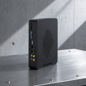 Mini PC industriel compact sans ventilateur <span class=keywords><strong>AMD</strong></span> <span class=keywords><strong>Ryzen</strong></span> 5 <span class=keywords><strong>7</strong></span> 8 Go 16 Go DDR5 SSD+HDD 4 LAN RS485 GPIO Windows 11/Linux Neuf 3 ans de garantie - Product Image 1