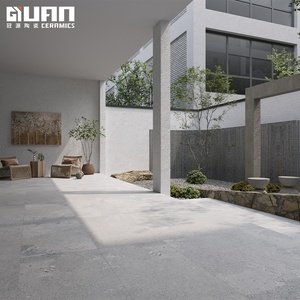 Pavage Gris Carreaux de Pierre de Béton Carreaux de Sol de Balcon Carrelage de Métro Extérieur Dalle de Céramique Antidérapant R11 - Product Image 5