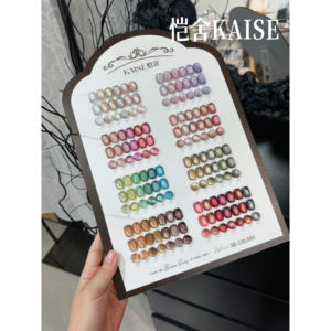 KAISE 2025 Beauty <span class=keywords><strong>Expo</strong></span> nuevo 50 colores Moonlight Cat Eye Nail Gel Set moda HEMA-Free TPO no tóxico UV Gel Kit salón de uñas - Product Image 3