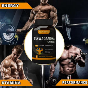 Aeglewell OEM Private Label Pure Kruiden Biologische Supplementen <span class=keywords><strong>Ashwagandha</strong></span> Wortel Extract KSM-66 <span class=keywords><strong>Ashwagandha</strong></span> <span class=keywords><strong>Capsules</strong></span> - Product Image 2