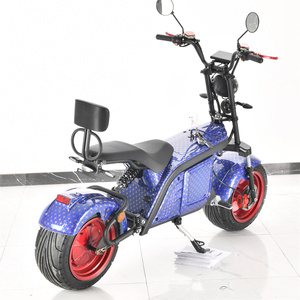 Gros pneu Citycoco moto électrique Halley Scooter électrique Harleyment <span class=keywords><strong>2000W</strong></span> 1500W 2 roues Citycoco Scooter avec CE EEC - Product Image 4