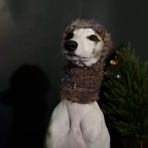 כלבים יוקרה גי כלבים מטושטש ידידותי לסרוג כובעים חג המולד עם עיצוב רטרו חמוד עבור <span class=keywords><strong>dachshund</strong></span>-מכונת כביסה - Product Image 6